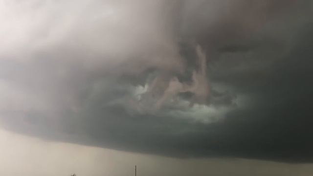 TORNADO WARNED supercell in the Texas Panhandle! смотреть онлайн
