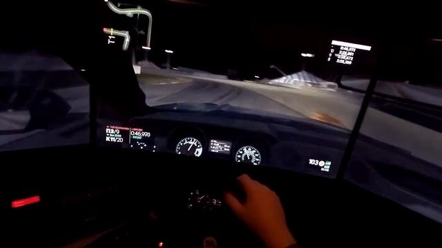 Project CARS Night race Ford Mustang GT onboard GoPro Road America смотреть онлайн
