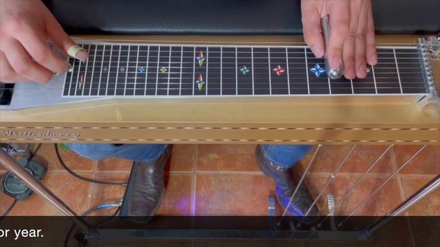 John Anderson "Would You Catch A Falling Star" Pedal Steel Guitar Lesson смотреть онлайн
