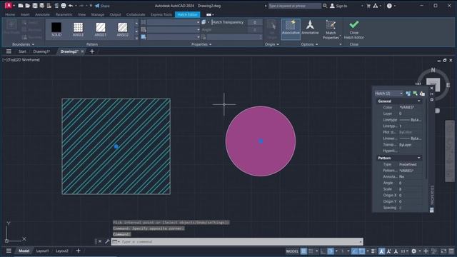 AutoCAD 2024 Course 07 Creating Pattern Essential Training смотреть онлайн