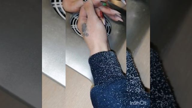 Коррекция нарощенных ногтей острые ноготки смотреть онлайн