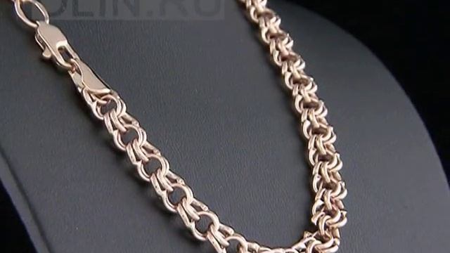 Цепочка из красного золота "Бисмарк" смотреть онлайн