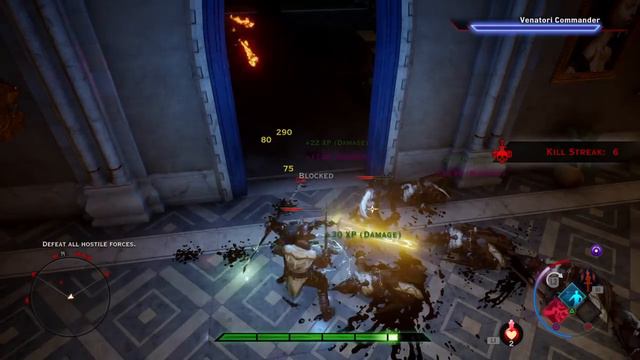 Dragon Age: Inquisition Multiplayer, Arcane Warrior soloing boss (Routine) смотреть онлайн
