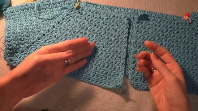 Туника крючком по мотивам работы Светланы Волкодав. Начало работы. смотреть онлайн