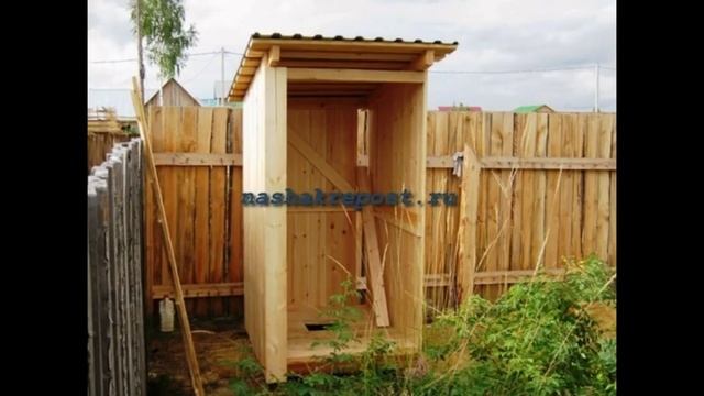 Строительство дачного туалета своими руками