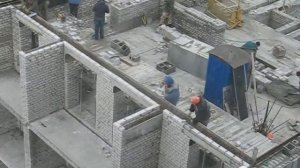 Строительство многоэтажного дома из кирпича. Часть 5. Армопояс.