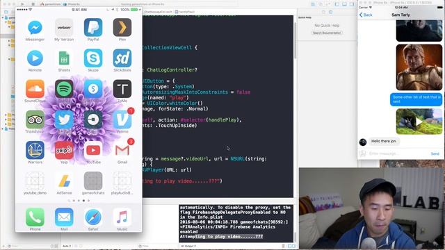 Swift: Firebase 3 - How to Play Videos with AVPlayer (Ep 21) смотреть онлайн