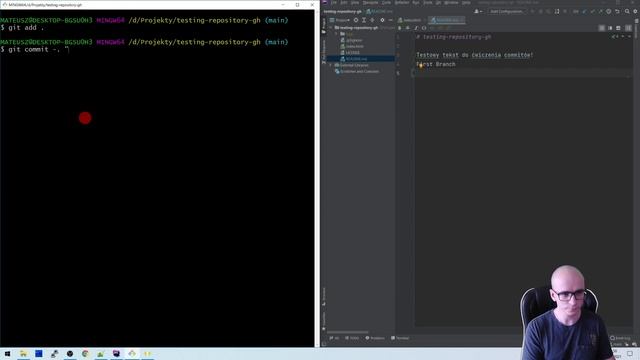 [Kurs Gita w praktyce] Jak zmienić nazwy commitów w gicie? git rebase i commit amend ⌨️ cz.12 (#34) смотреть онлайн