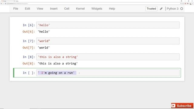 07 Introduction To Strings || Single Line String in Python Programming смотреть онлайн