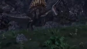 Спинозавр против Тиранозавра. Кто победит?  Спинозавр король???