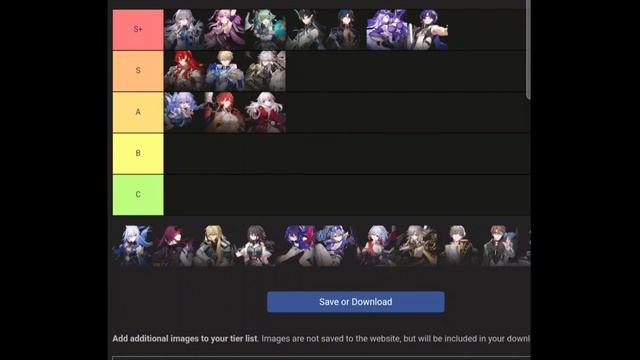 HonkaiStarRail 5 star Tierlist 2.0 Edition смотреть онлайн