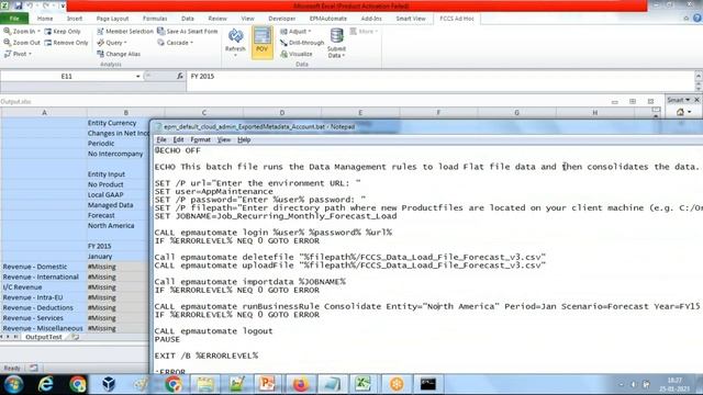 Oracle FCCs Automate Data Load and Consolidation Using EPMAutomate | FCCs Automate Consolidation смотреть онлайн