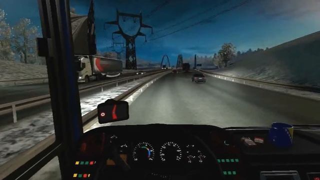 Euro Truck Simulator 2 : Bus Volvo B12B TX R9700 смотреть онлайн
