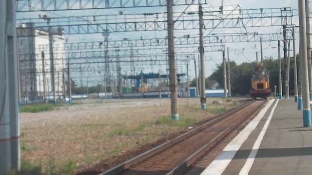 Мотовозы МПТ-4-410 и МПТ-4-???. Мы с Тамарой ходим парой. смотреть онлайн