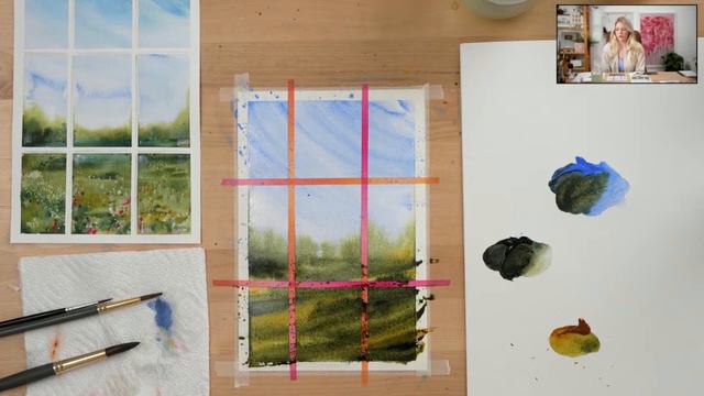 Come Paint a Spring Window LIVE with Sarah Cray! смотреть онлайн