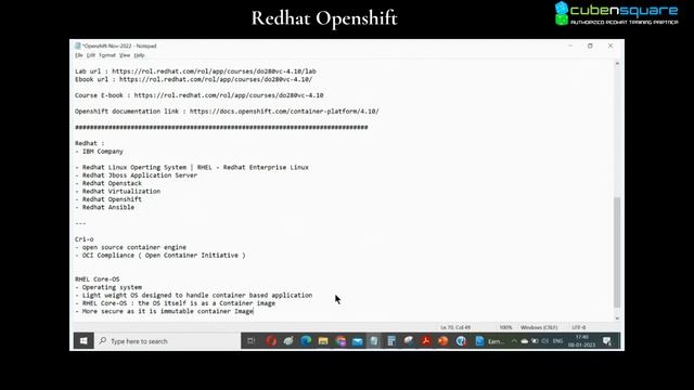 Redhat Openshift Demo - CubenSquare смотреть онлайн