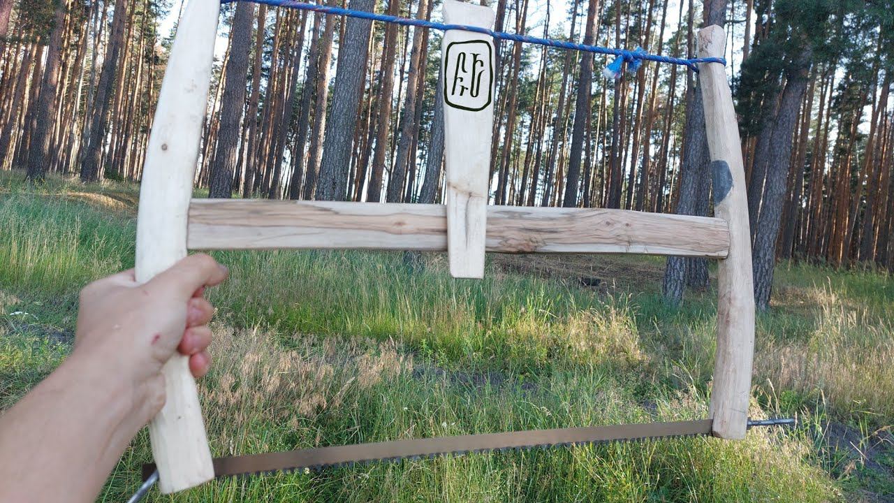 [ИЗГОТОВЛЕНИЕ ЛУЧКОВОЙ ПИЛЫ] ПРИМЕЧАНИЯ.ЛУЧКОВАЯ ПИЛА ДЛЯ ЛЕСА И БУШКРАФТА СВОИМИ РУКАМИ смотреть онлайн