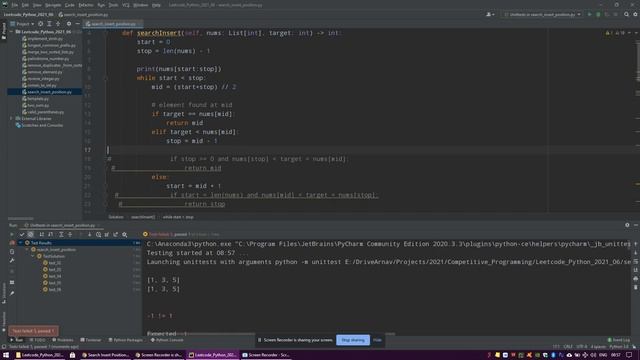 PYTHON3 with unittest COMPETITIVE PROGRAMMING DAY 1 смотреть онлайн