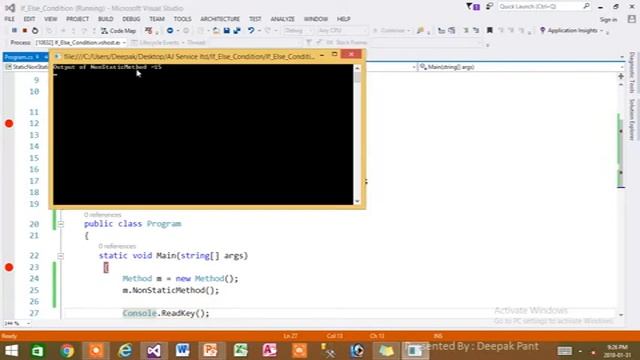C# Static & Non-Static Method in Hindi смотреть онлайн