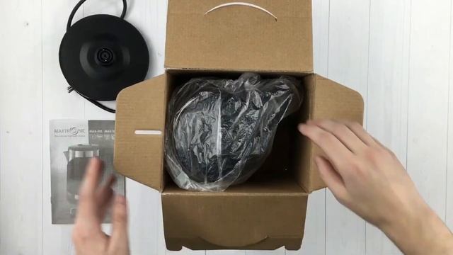 Распаковка чайника MAXTRONIC MAX-105 смотреть онлайн