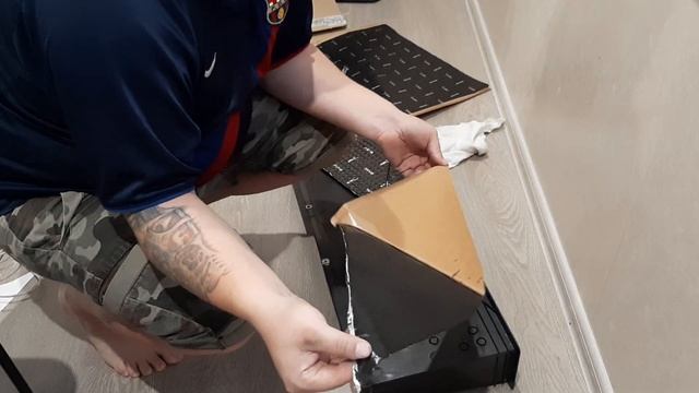 Виброизоляция верхней консоли на Man TGL смотреть онлайн