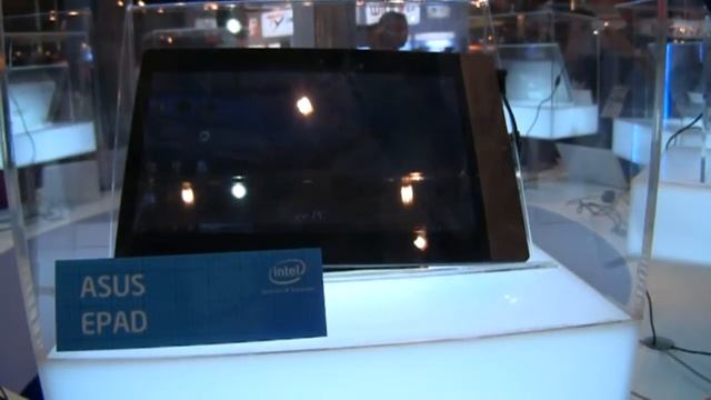 Asus Eee Pad Displayed at Intels Booth During Computex 2010