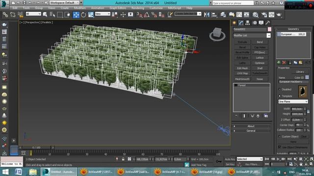 3ds Max. Урок 6 (Часть 1) [Forest Pack] смотреть онлайн
