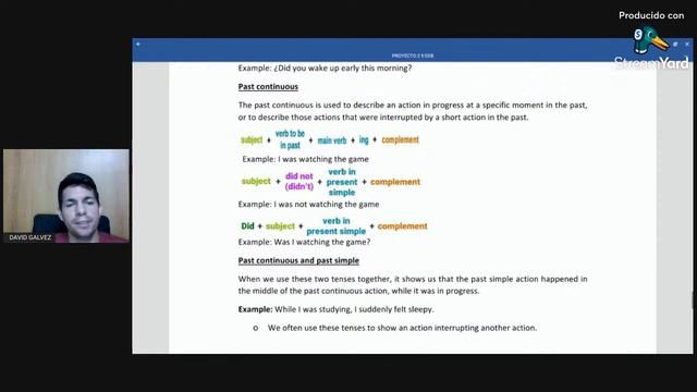 Past Simple and Continuous 9 EGB смотреть онлайн