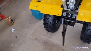 Мотоблок Huter МК-8000 Big Foot, бензиновый, 8л.с.