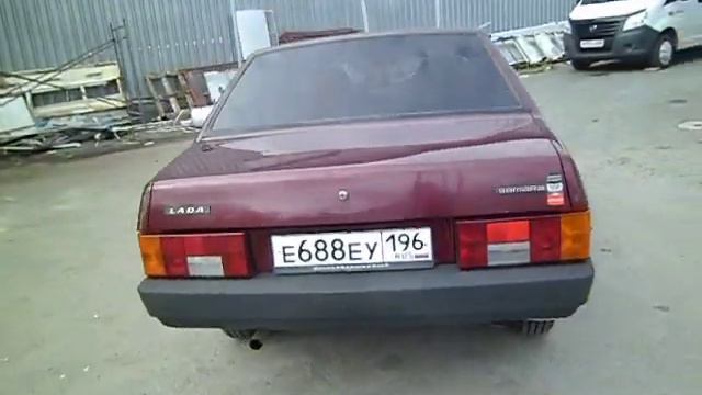 LADA 21099 SAMARA ,Красный смотреть онлайн