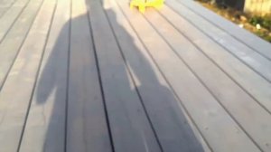 Качественное покрытие террасы из лиственницы маслом