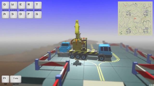 The Little Crane That Could - Heavy Machinery Procedural Sandbox Gameplay [1080p HD] смотреть онлайн