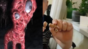Мои монстры из пластилина, SCP-173, заяц гуманоид и другие монстры (часть 1)