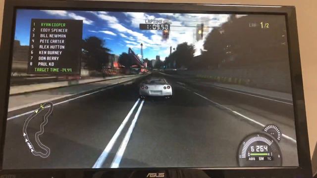Need For Speed Pro Street Demo NVIDIA GeForce GTX 550 Ti Xbox 360 Controller смотреть онлайн