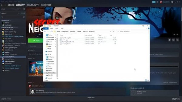 How to change steam workshop icons