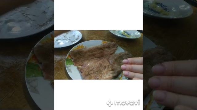 Царская закуска из скумбрии. Скумбрия из морозилки.Это супер вкусно. смотреть онлайн