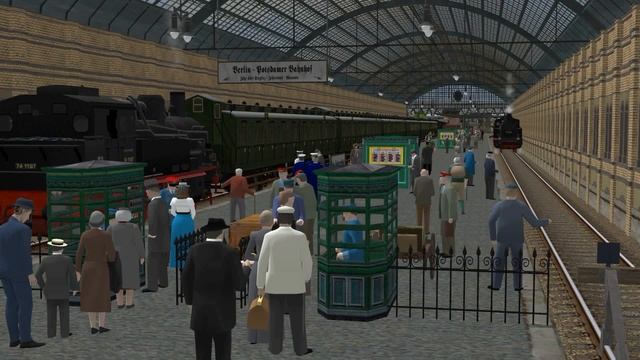 Wannseebahnhof - Berlin Potsdamer Bahnhof смотреть онлайн