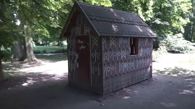 Прогулка по великолепным садам.Замок Детенице,Чехия. смотреть онлайн