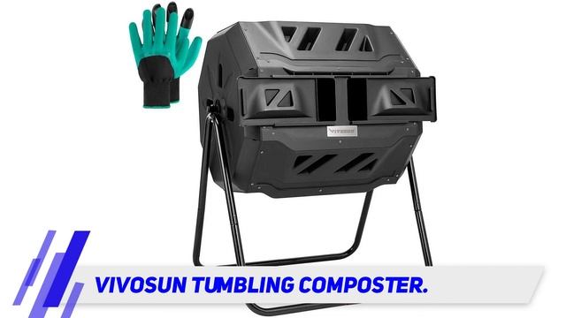 The Best Composters - VIVOSUN Tumbling Composter Review смотреть онлайн