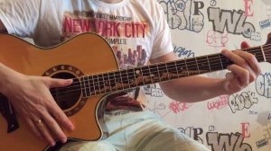 Сектор газа- Возле дома твоего на гитаре разбор, кавер, акорды, бой