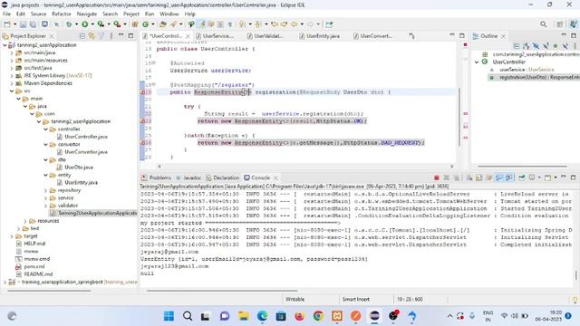 spring boot day 7| response entity | Tamil смотреть онлайн