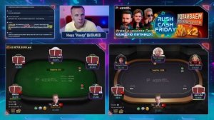 В гостях МИША 'Inner' ШАЛАМОВ | 006 | Играем NLH $1K-$5K, большие банки на столах гарантированы