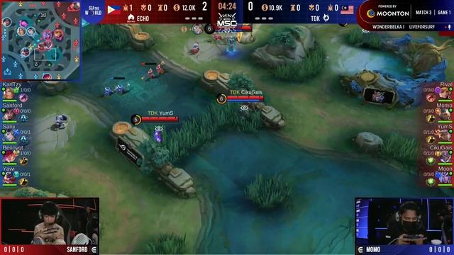 РУ | СТАДИЯ ПЛЕЙ-ОФФ MSC | День 2 | ECHO vs TDK | ИГРА 1 смотреть онлайн