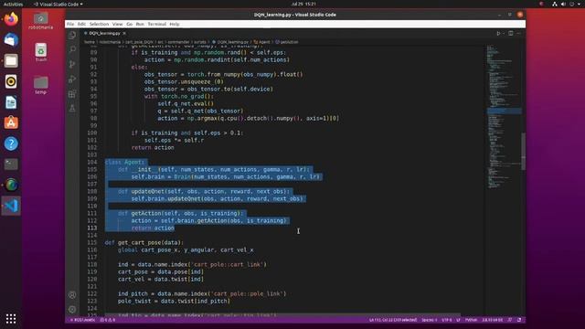DQN (Deep Q-Network) theory and implementation. Using DQN with ROS and Gazebo. смотреть онлайн