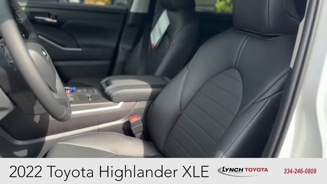 2022 Toyota Highlander XLE In Wind Chill Pearl - Stock# 27738