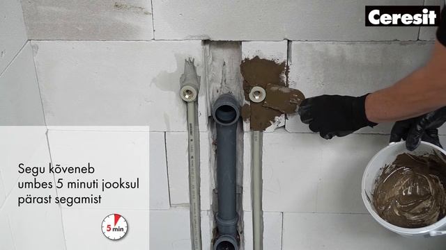 Torude Paigaldamine Ceresit CX5