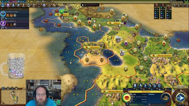 Let's Play: Civilization VI - Mvemba Culture - Part 6 смотреть онлайн