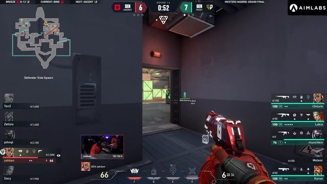 Gen.G x Sentinels (Mapa 2: Bind) | VCT Masters Madrid смотреть онлайн