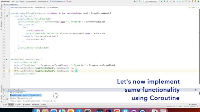 Kotlin Fundamentals - 50, Getting started with Coroutines смотреть онлайн