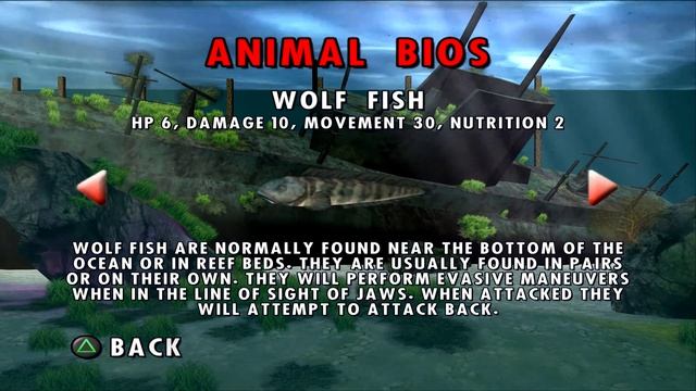 Jaws Unleashed- All animal bios (PS2) смотреть онлайн